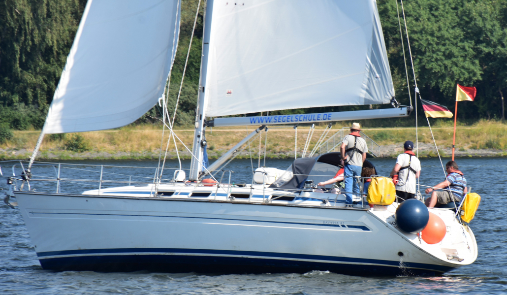 Segeln auf der Bavaria 42 Segelschule Frank Lochte