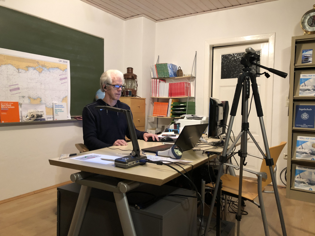 Live Online Kurs mit Frank - Segelschule Frank Lochte